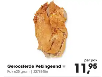 HANOS Geroosterde Pekingeend 625 gram per pak aanbieding