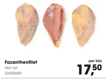 HANOS Fazanthenfilet per kilo aanbieding