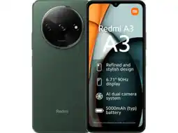 MediaMarkt XIAOMI Redmi A3 - 64 GB Groen aanbieding