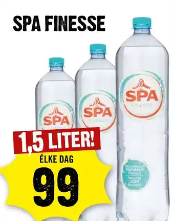 Dirck 3 SPA FINESSE 1.5 LITER aanbieding