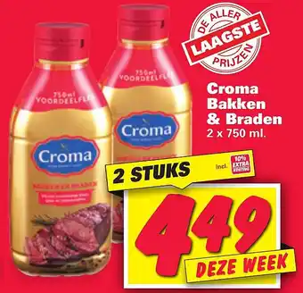 Nettorama Croma bakken & braden aanbieding