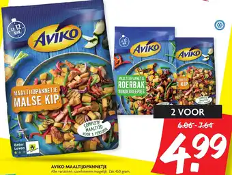 Dekamarkt Aviko Maaltijdpannetje 2*450g aanbieding