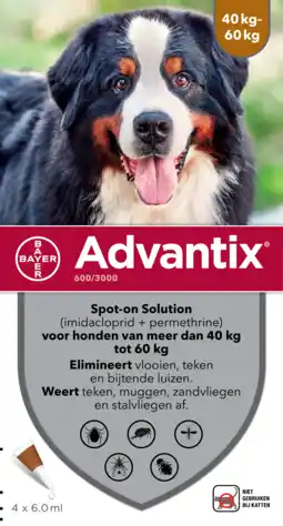 Pets Place Advantix Spot On 600 6 ml - Anti vlooien en tekenmiddel aanbieding