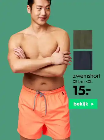 HEMA Zwemshort xs t/m xxl aanbieding