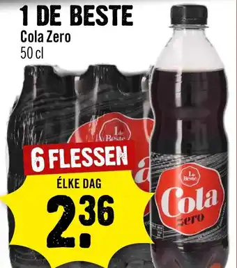 Dirck 3 Cola Zero 50 cl aanbieding