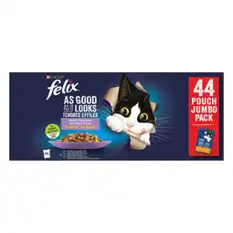 Pets Place Felix Multibox Elke Dag Feest Mix Selectie In Gelei - Kattenvoer - Rund Kip Tonijn 44x85 g aanbieding