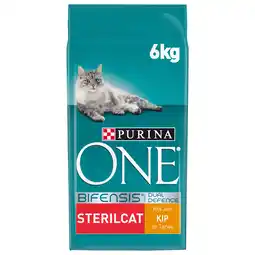 Pets Place Purina One Sterilcat - Kattenvoer - Kip Tarwe 6 kg aanbieding