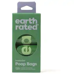 Pets Place Earth Rated Poepzakjes Lavendel - Hondenpoepzakjes - 8 rol aanbieding