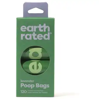 Pets Place Earth Rated Poepzakjes Lavendel - Hondenpoepzakjes - 8 rol aanbieding