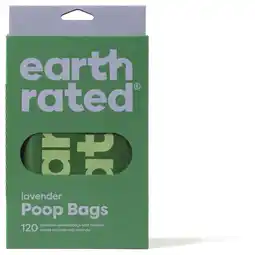 Pets Place Earth Rated Poepzakjes Met Handvat Lavendel - Hondenpoepzakjes - 120 Zakjes aanbieding