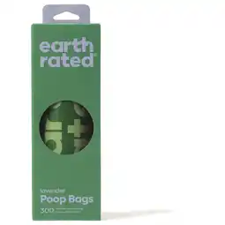 Pets Place Earth Rated Poepzakjes Large Lavendel - Hondenpoepzakjes - 300 Zakjes aanbieding