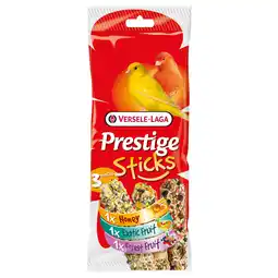 Pets Place Versele-Laga Prestige Sticks Kanarie Triple Variety - Vogelsnack - 3x30 g aanbieding