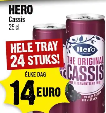 Dirck 3 HERO Cassis 25 cl aanbieding