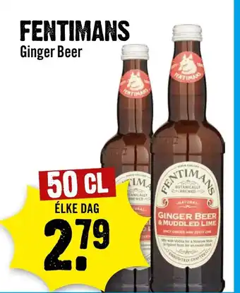 Dirck 3 FENTIMANS Ginger Beer 50 cl aanbieding