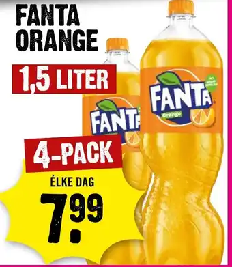 Dirck 3 FANTA ORANGE 1,5 LITER aanbieding