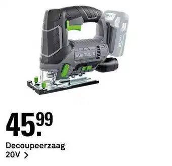 Karwei Decoupeerzaag 20v aanbieding