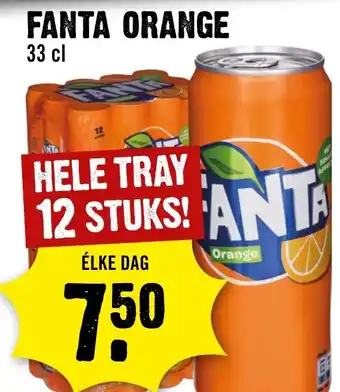 Dirck 3 FANTA ORANGE 33 cl aanbieding