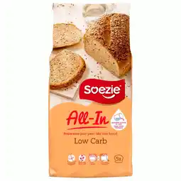 Pets Place Soezie All-In Low Carb Brood - Bakproducten - 2.5 kg aanbieding