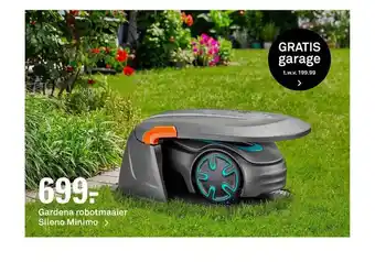 Karwei Gardena robotmaaier sileno minimo aanbieding