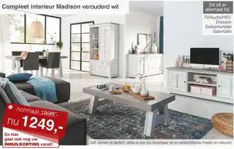 Woonsquare Compleet interieur Madison aanbieding