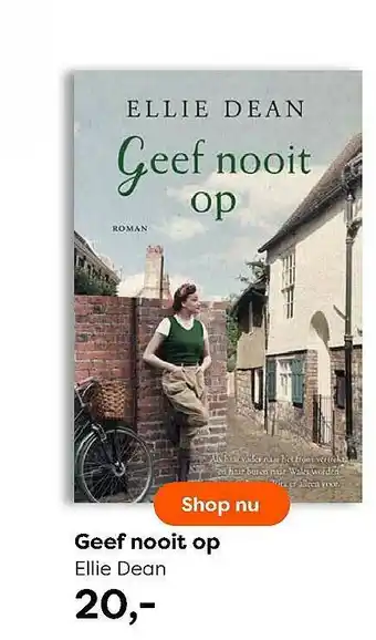 The Read Shop Geef Nooit Op Ellie Dean aanbieding