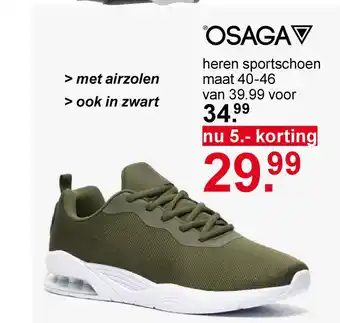 Scapino Osaga heren sportschoen aanbieding