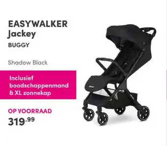 Baby & Tiener Easywalker Jackey Buggy Shadow Black aanbieding