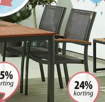 Jysk JUTLANDIA MADERNE STOELEN aanbieding