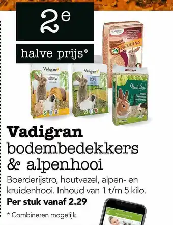 Dierspecialist Vadigran Bodembedekkers & Alpenhooi aanbieding