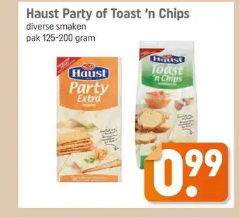 Lekker Makkelijk Haust Party Of Toast 'N Chips aanbieding