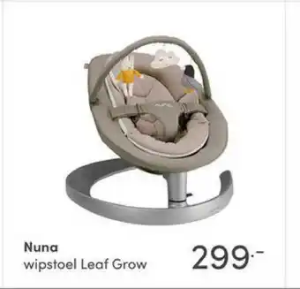 Baby & Tiener Nuna Wipstoel Leaf Grow aanbieding