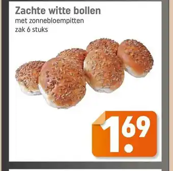 Lekker Makkelijk Zachte Witte Bollen Met Zonnebloempitten aanbieding