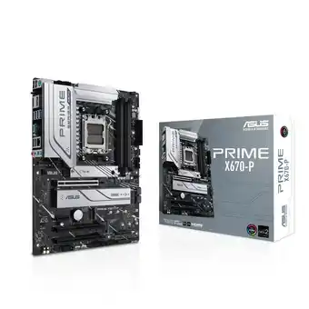 Conrad Asus PRIME X670-P Moederbord Socket AMD AM5 Vormfactor ATX Moederbord chipset AMD X670 aanbieding