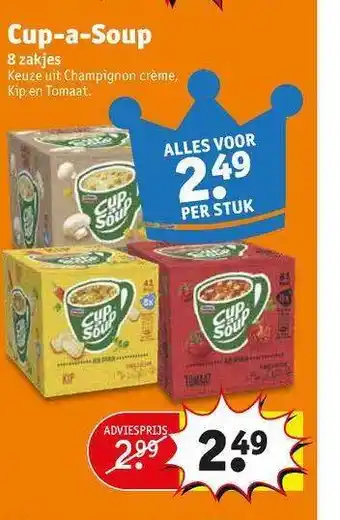 Kruidvat Cup-a-soup aanbieding