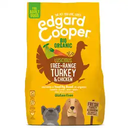 Pets Place Edgard&Cooper Bio Organic Turkey Adult Kalkoen&Kip&Wortel - Hondenvoer aanbieding