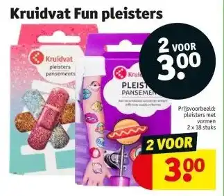 Kruidvat Kruidvat Fun pleisters aanbieding