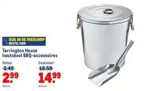 Makro Tarrington House houtskool BBQ-accessoires aanbieding