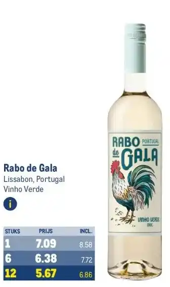 Makro Rabo de Gala aanbieding