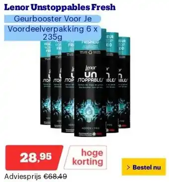 Bol.com Lenor Unstoppables Fresh aanbieding