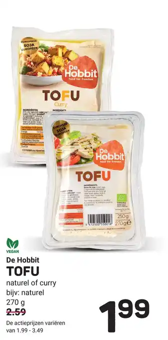 Ekoplaza De Hobbit TOFU aanbieding