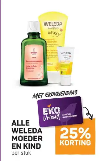 Ekoplaza ALLE WELEDA MOEDER EN KIND aanbieding