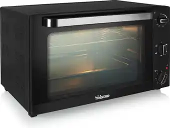 Amazon Tristar OV-3640 Hetelucht oven – 60 liter – 2000 Watt, Zwart aanbieding