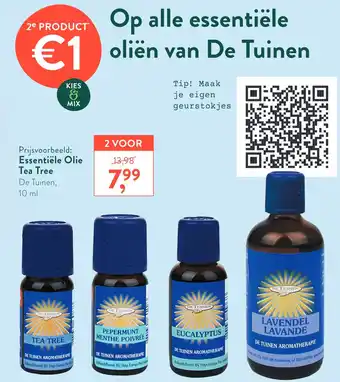 Holland & Barrett Op alle essentiële oliën van de tuinen 10 ml aanbieding