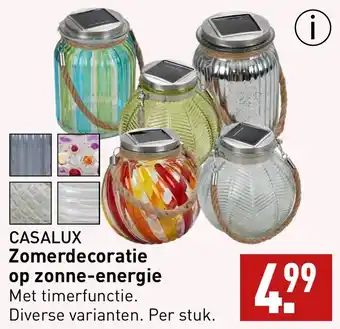 ALDI CASALUX Zomerdecoratie op zonne-energie aanbieding