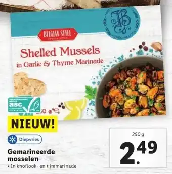 Lidl mosselen aanbieding