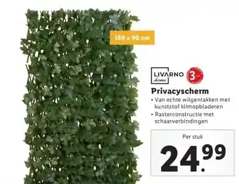 Lidl Privacyscherm aanbieding