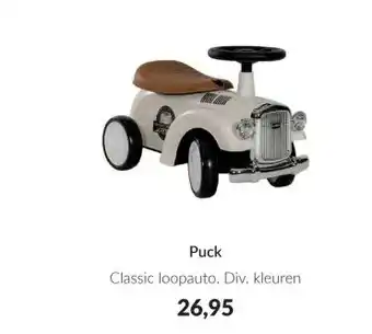 Babypark Puck Classic loopauto, aanbieding