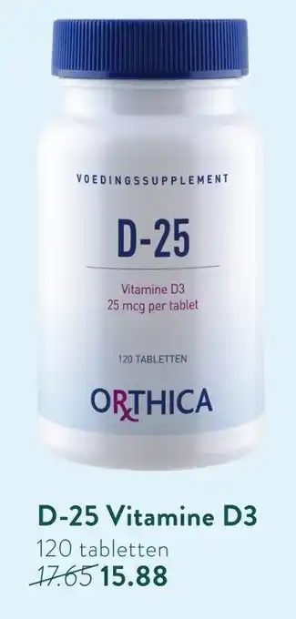 Holland & Barrett D-25 vitamine d3 aanbieding