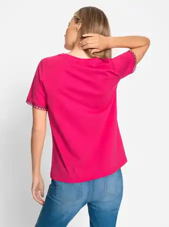 Heine Shirt inpink van heine aanbieding