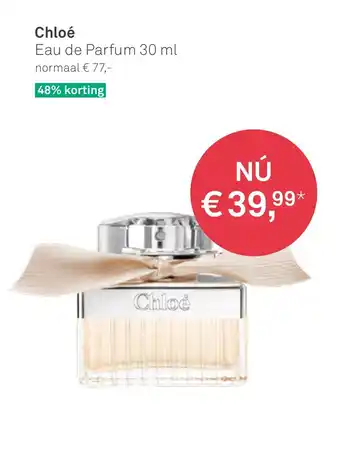 Mooi parfumerie Chloé Eau de Parfum 30 ml aanbieding